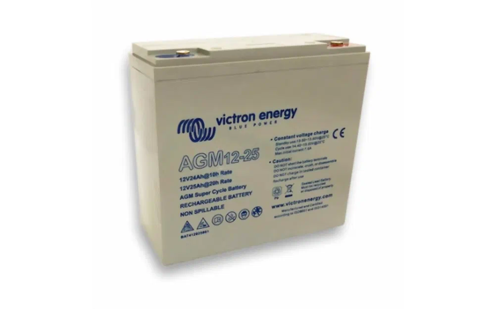 slider 0 Batterie AGM Super Cycle avec borne à vis 12V/25Ah (M5)