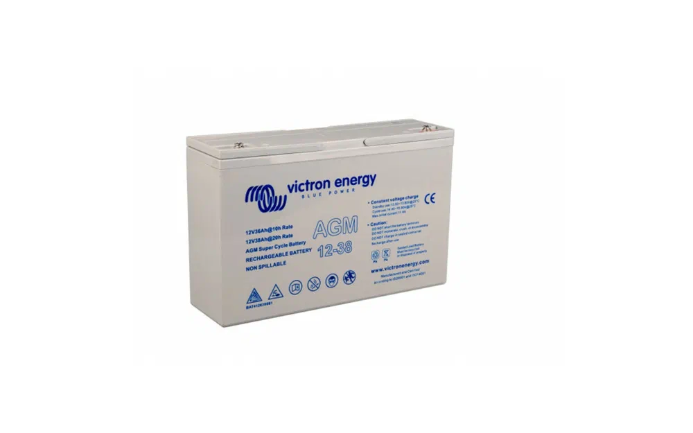 slider 0 Batterie AGM Super Cycle avec borne à vis 12V/38Ah (M5)
