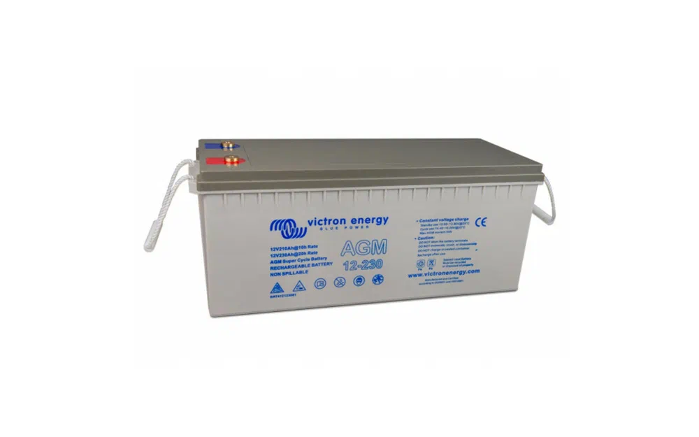 slider 0 Batterie AGM Super Cycle avec borne filetée 12V/230Ah (M8)