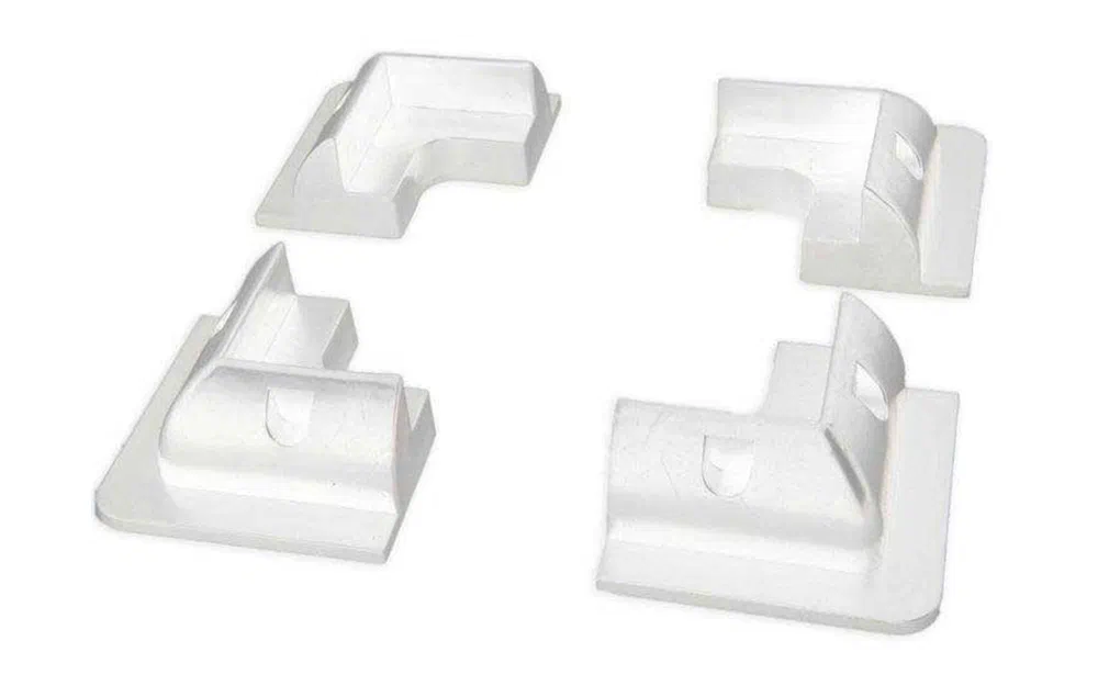 slider 0 Blocs d’angle blancs p.c.a. panneau solaire (jeu de 4)