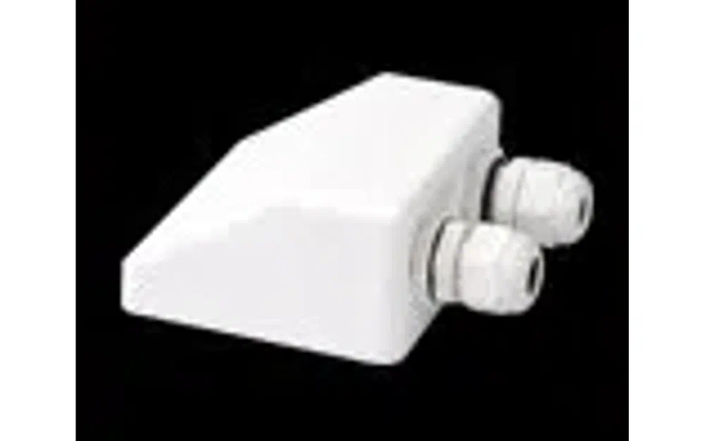 slider 0 Passe-toit double blanc pour panneau solaire
