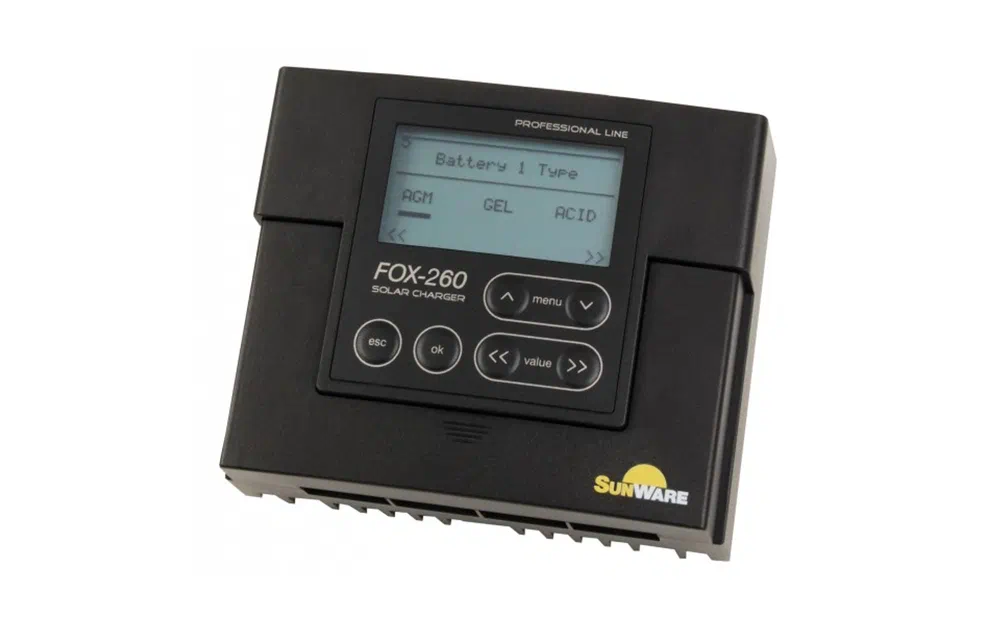 slider 0 FOX-260 pour 1 batterie avec LCD