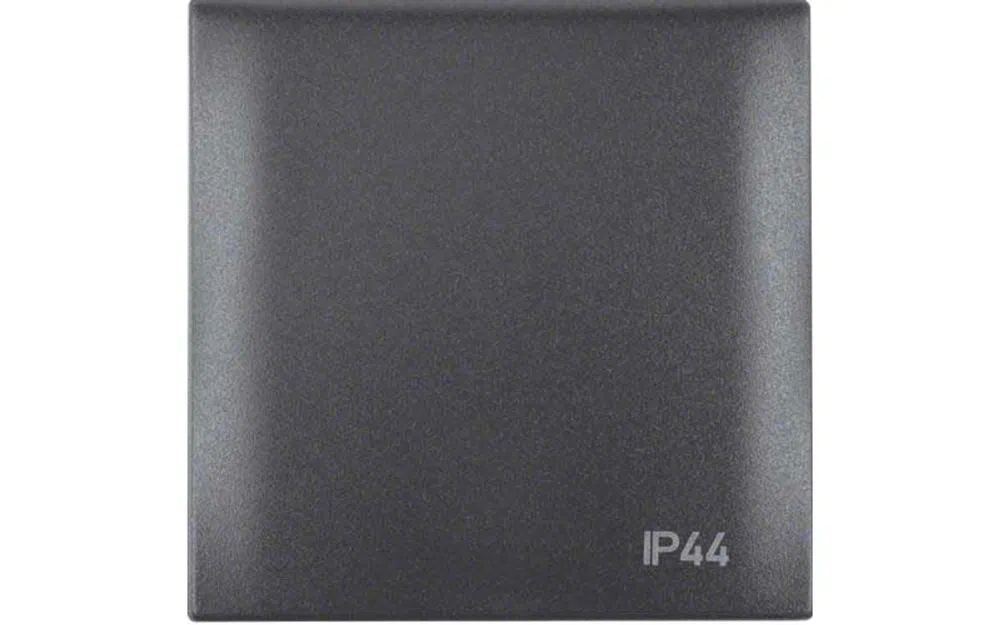 slider 0 Cadre de recouvrement simple avec couvercle à clapet IP44