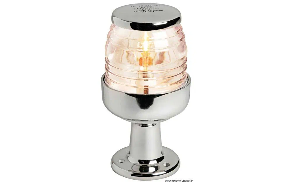 slider 0 Feu de mouillage en inox grand sur embase (Bay15D)