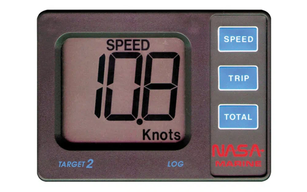 slider 0 Indicateur de vitesse/log Nasa Target