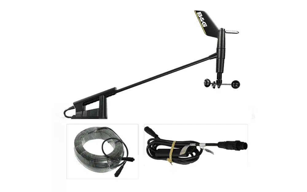 slider 0 Pack vent WS310 filaire avec interface et câble de mât de 35 m