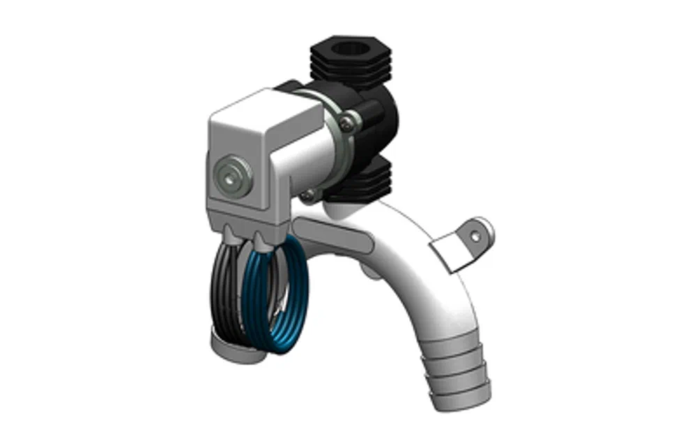 slider 0 Aérateur avec solénoïde 24 V DC