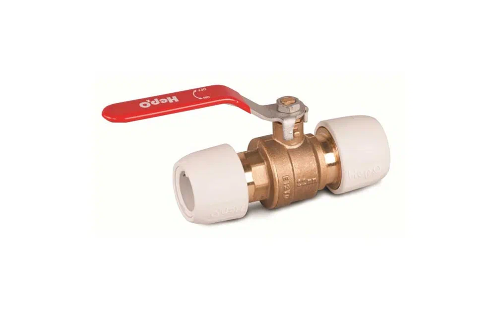 slider 0 Vanne à boisseau sphérique en laiton pour eau chaude/froide