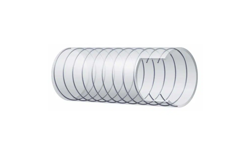 slider 0 Tuyau transparent avec spiral