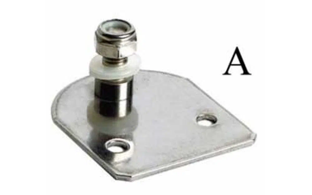 slider 0 Plaque de fixation en inox