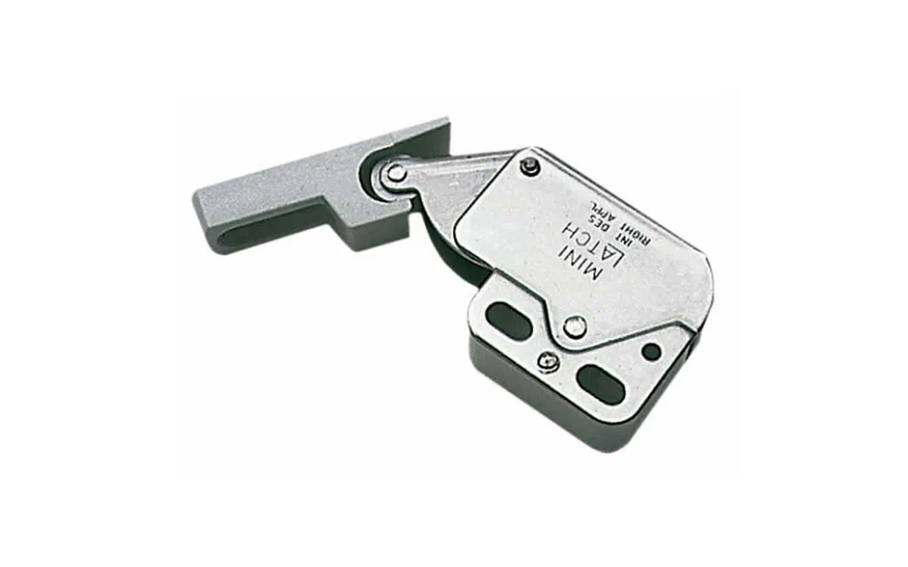 slider 0 Verrouillage à encliquetage en inox pour portes de placard, etc.