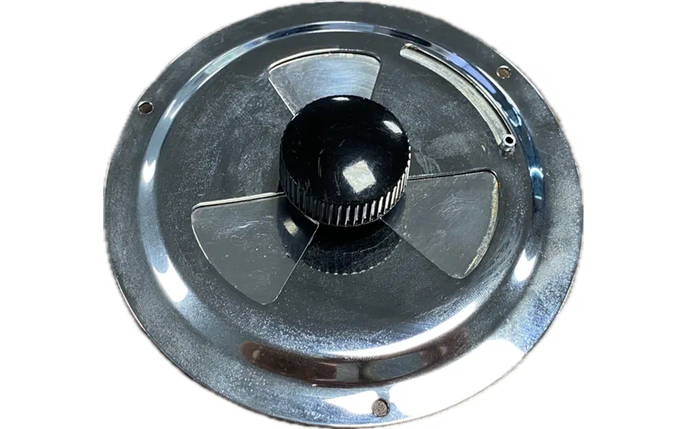 slider 0 Rosace de commande en laiton chromé 130