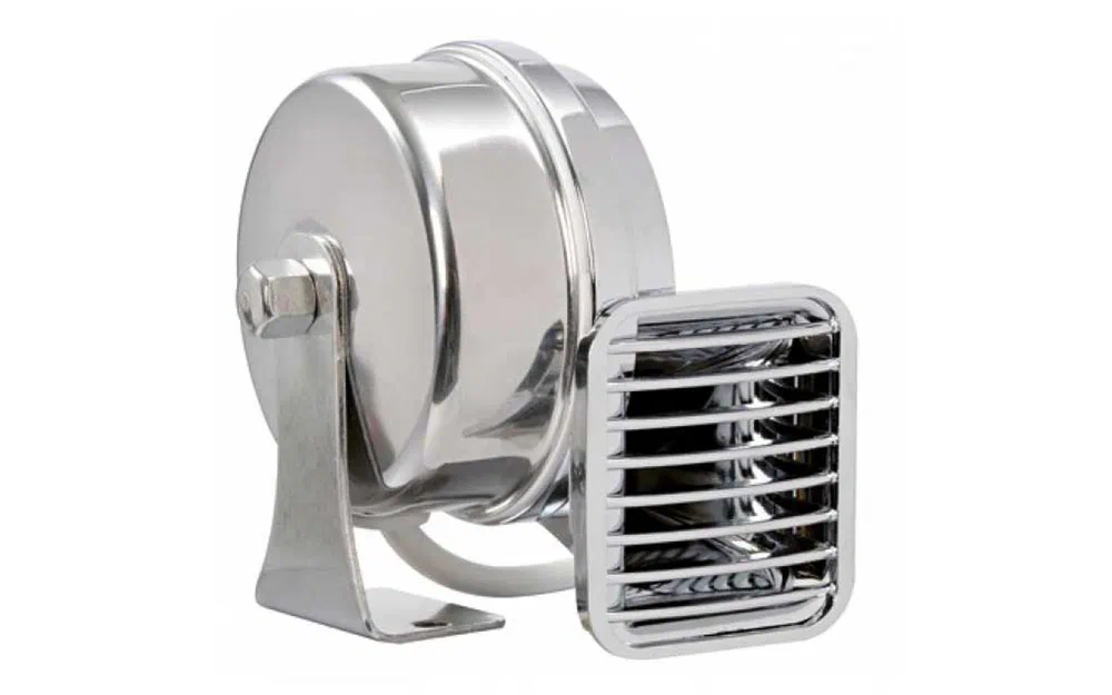 slider 0 Klaxon coquille chromé ABS