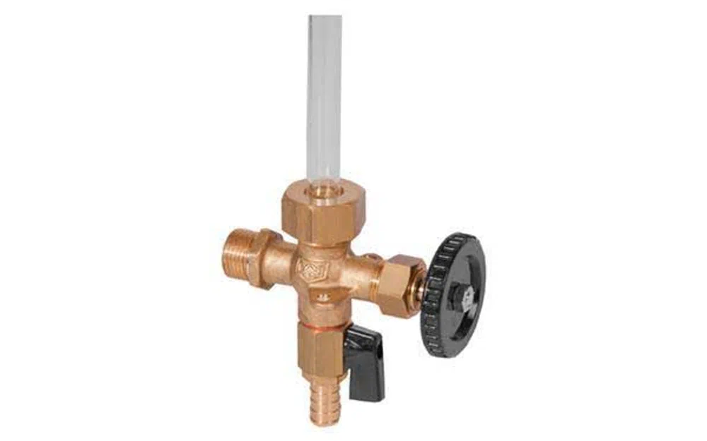 slider 0 Robinet de voyant de niveau avec vidange 1/2