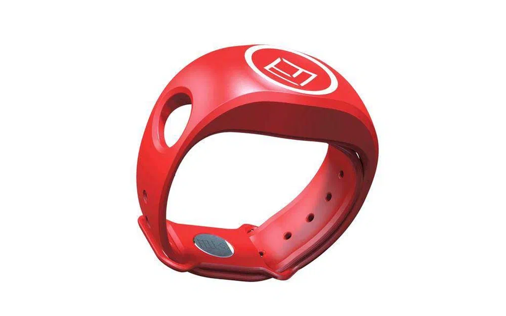 slider 0 Bracelet en silicone xBAND - rouge -