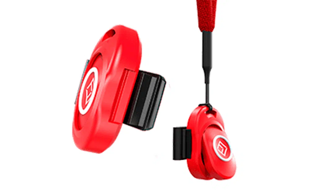 slider 0 MOB+ xTAG, 1 clip-on + brassard