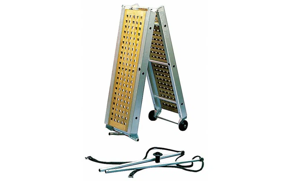 slider 0 Passerelle en teck