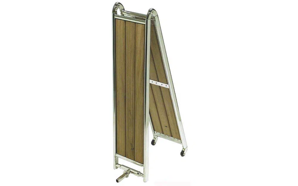 slider 0 Passerelle en inox et iroko