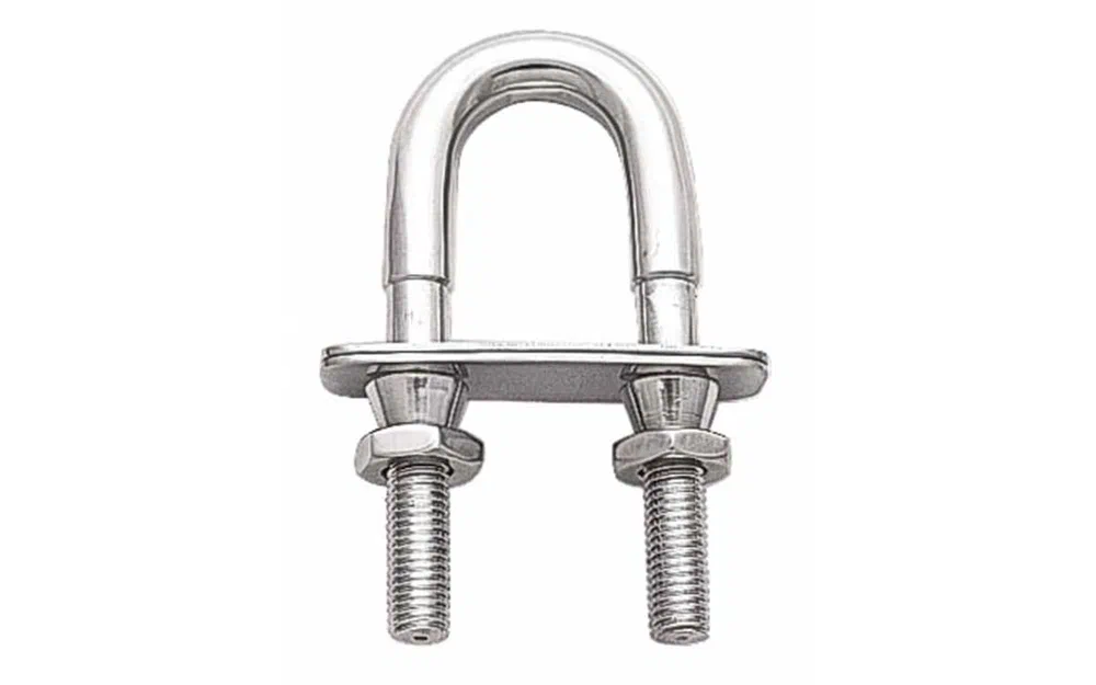 slider 0 Étrier en inox avec écrou de sécurité