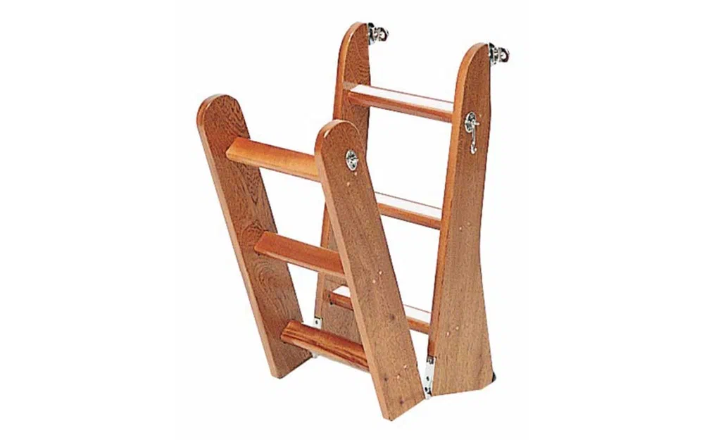 slider 0 Échelle de bain en bois