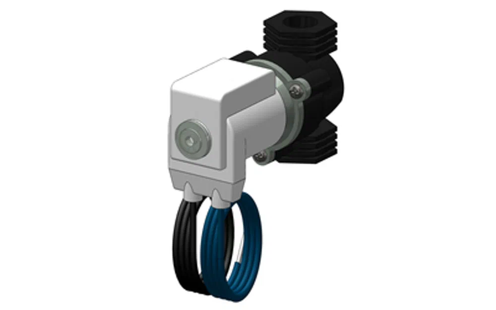 slider 0 Électrovanne 24 V DC noire