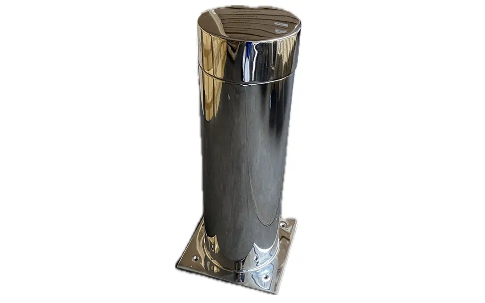 slider 0 Lampadaire de quai 55 cm en inox 316 (sans lampe)