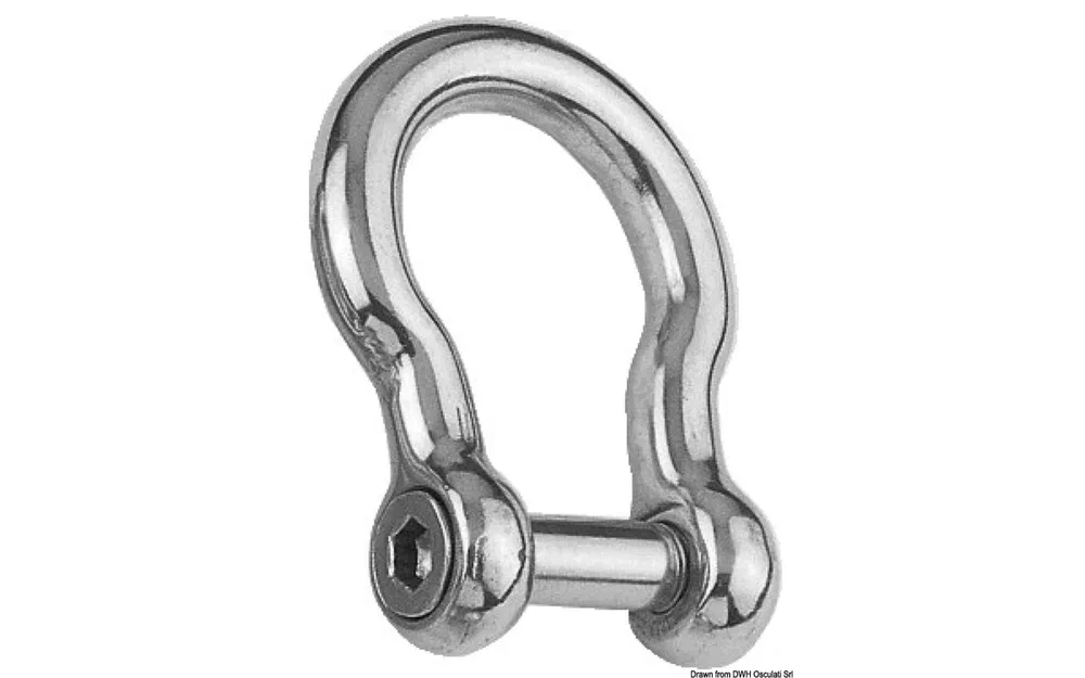 slider 0 Manille lyre inox 316