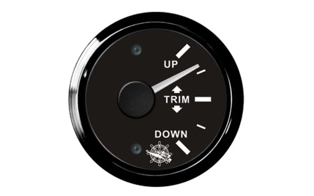 slider 0 Indicateur de trim Osculati 0/190 ohm noir/noir