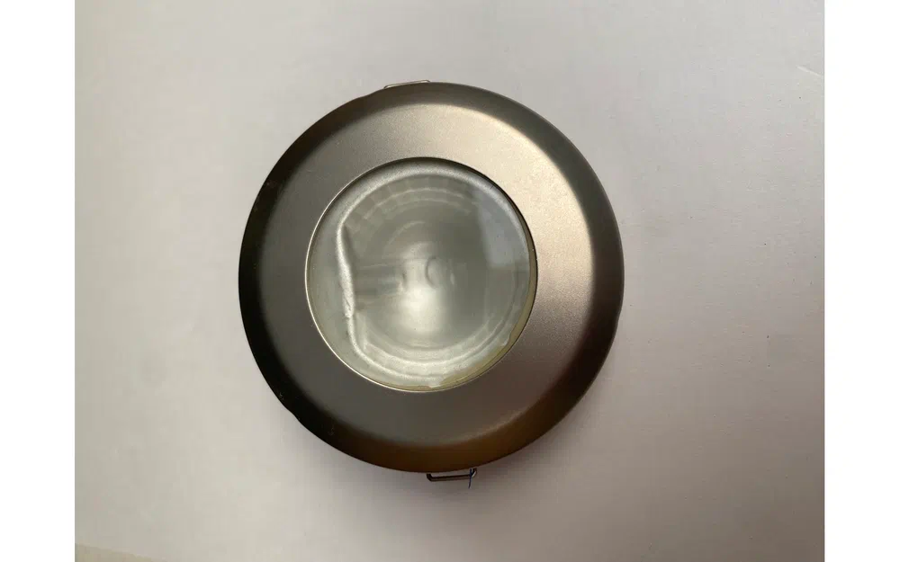 slider 0 MINA DL77 verre dépoli / couleur mat inox