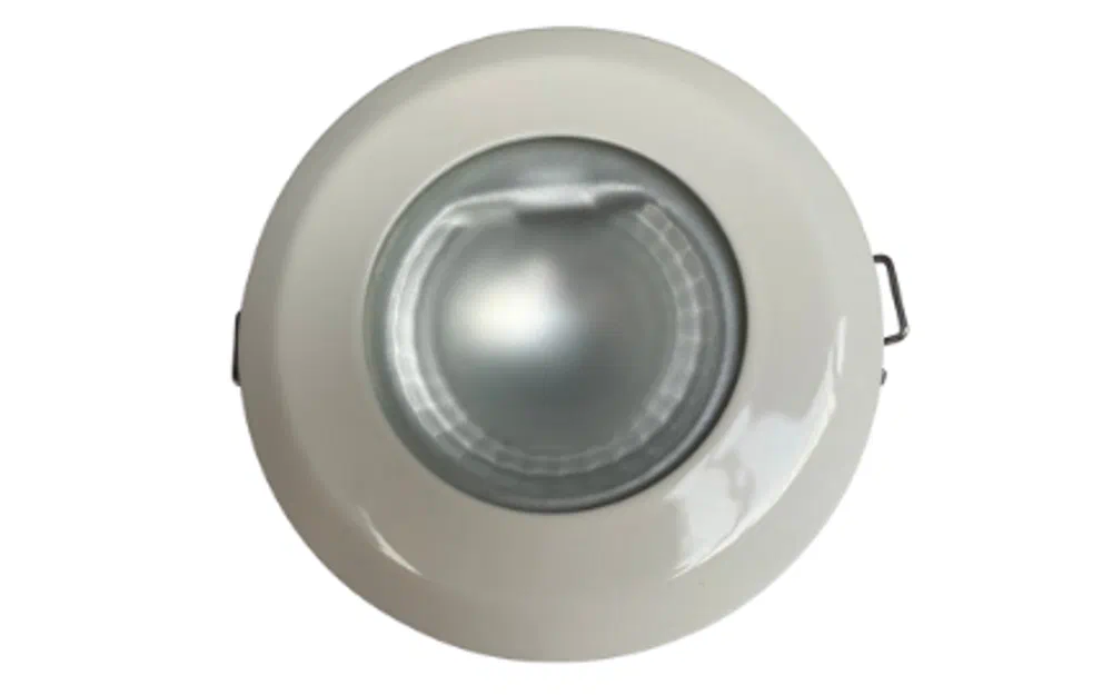 slider 0 MINA DL77 verre givré / couleur blanc 9010