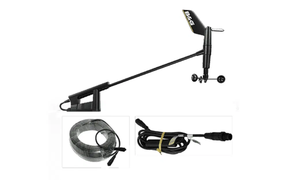 slider 0 Capteur de vent filaire WS310 avec câble de mât de 20 m avec interface pour NMEA2000