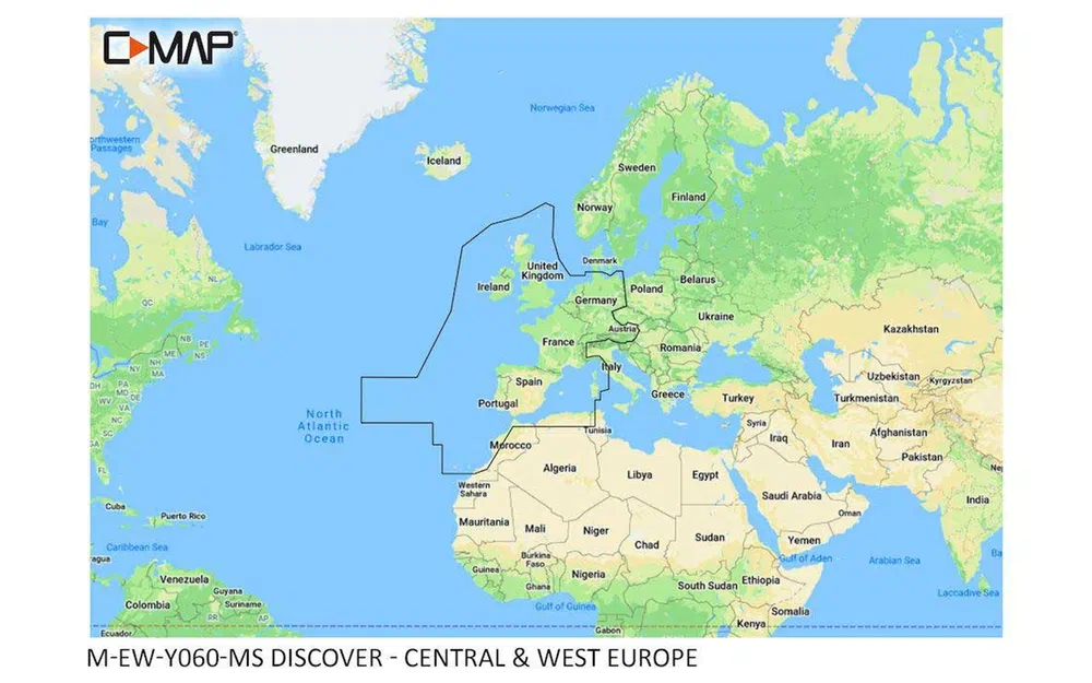 slider 0 C-MAP DISCOVER - Europe continentale centrale et occidentale