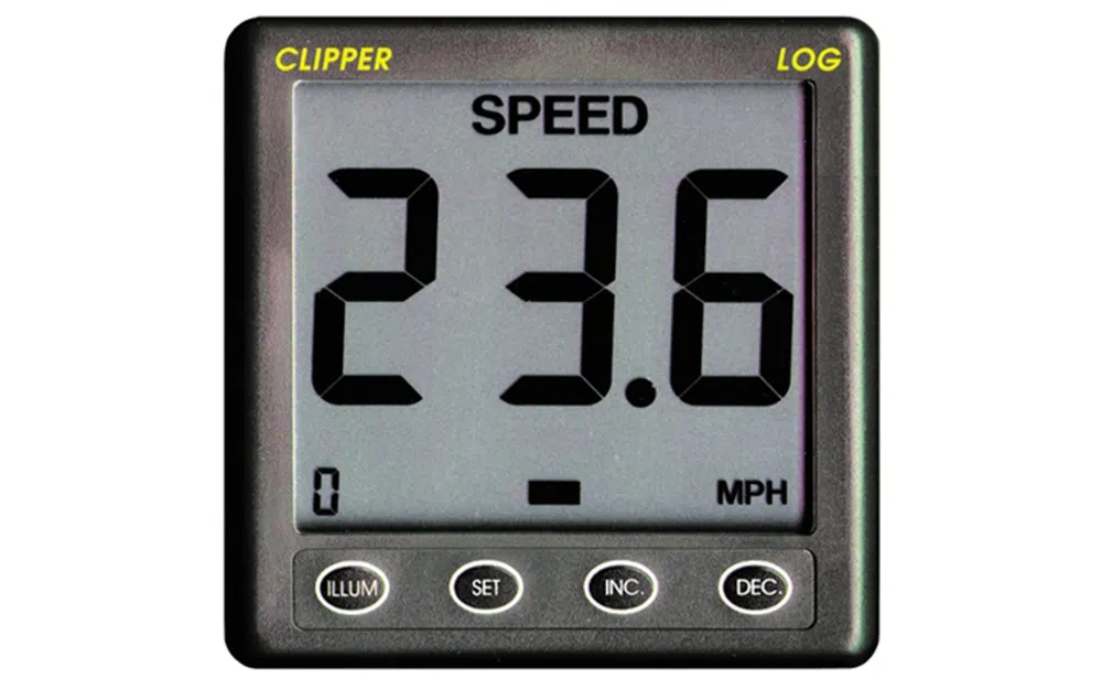 slider 0 Nasa Clipper LOG et indicateur de vitesse
