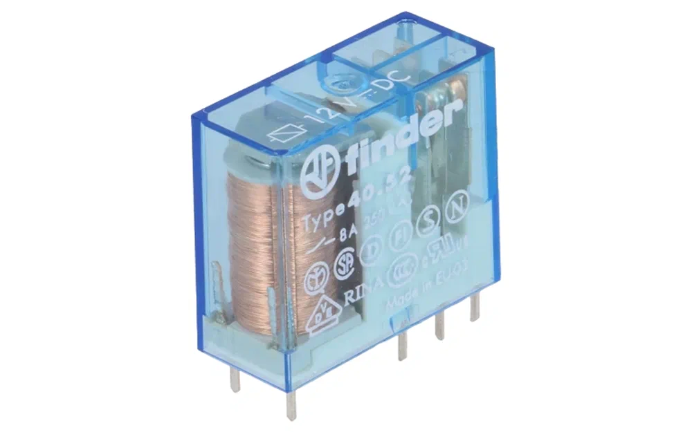 slider 0 Relais Finder 2P8A 12DC