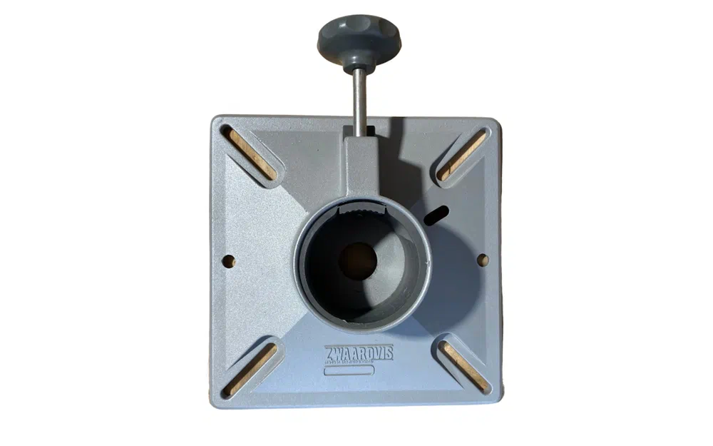 slider 0 Porte-siège Zwaardvis gris métallisé gel