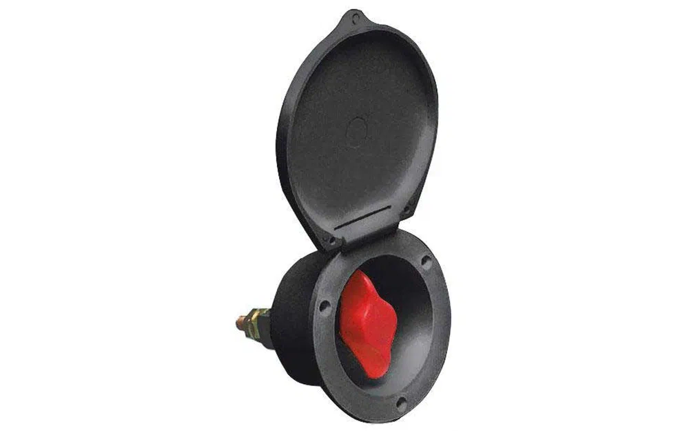 slider 0 Interrupteur principal HD encastrable - noir