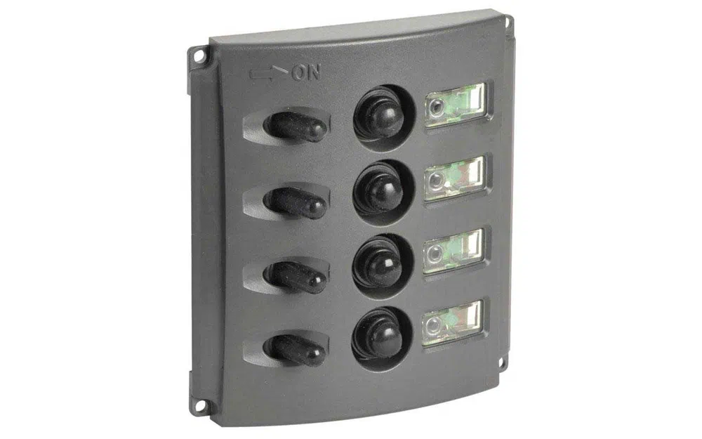 slider 0 Panneau de commande avec doubles LED
