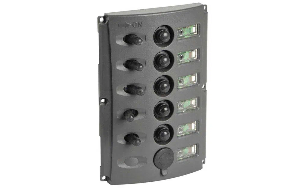 slider 0 Panneau de commande avec doubles LED