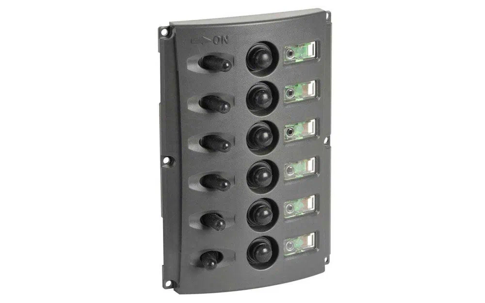 slider 0 Panneau de commande avec doubles LED