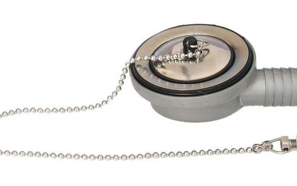 slider 0 Évacuation de lavabo coudée avec bouchon