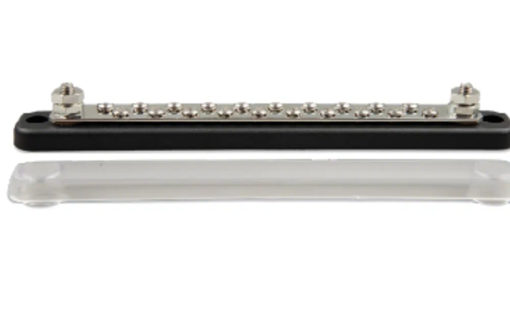 slider 0 Busbar 150A 2P avec 20 vis + couvercle