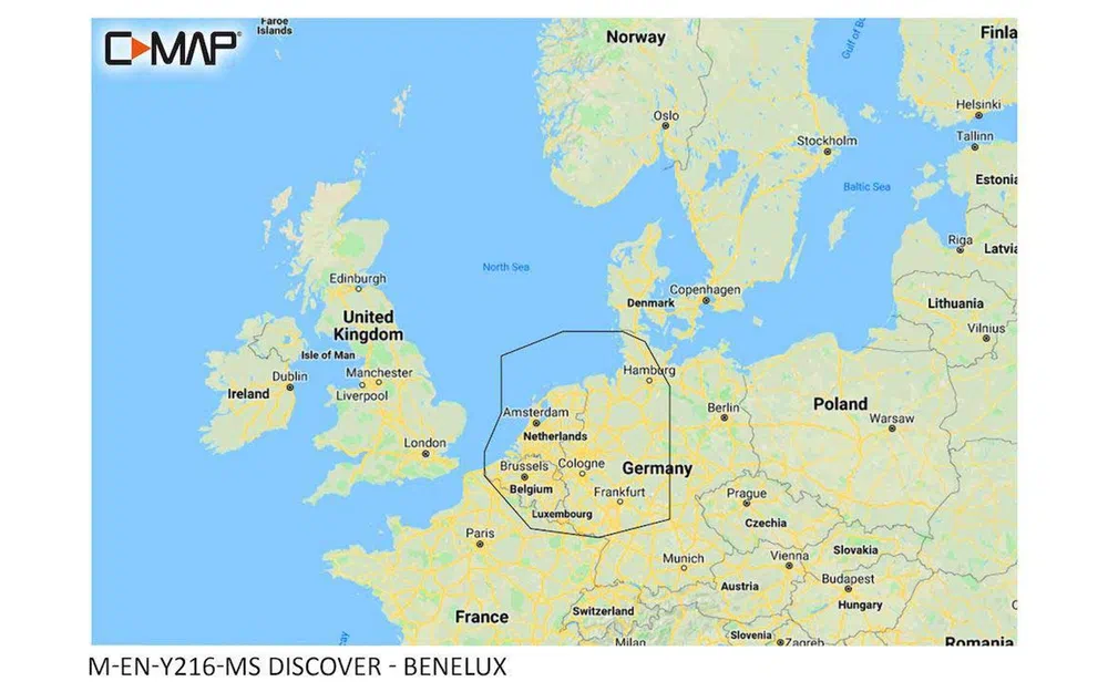 slider 0 C-MAP DISCOVER - Benelux intérieur et côtier