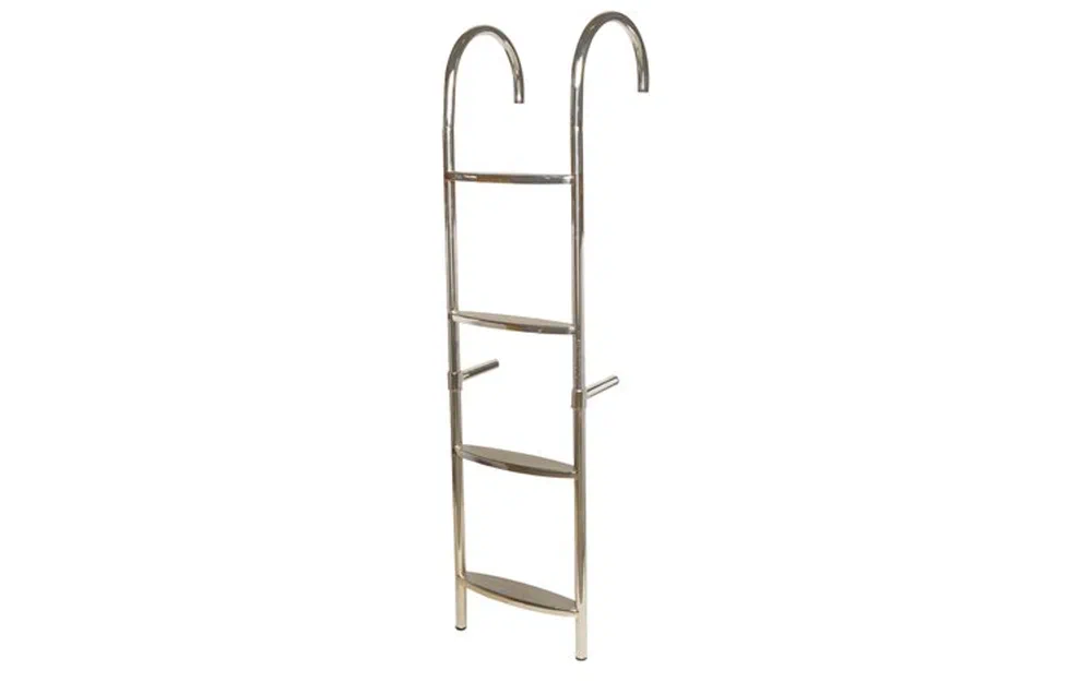 slider 0 Échelle de bateau 4 marches pliable en inox RVS304