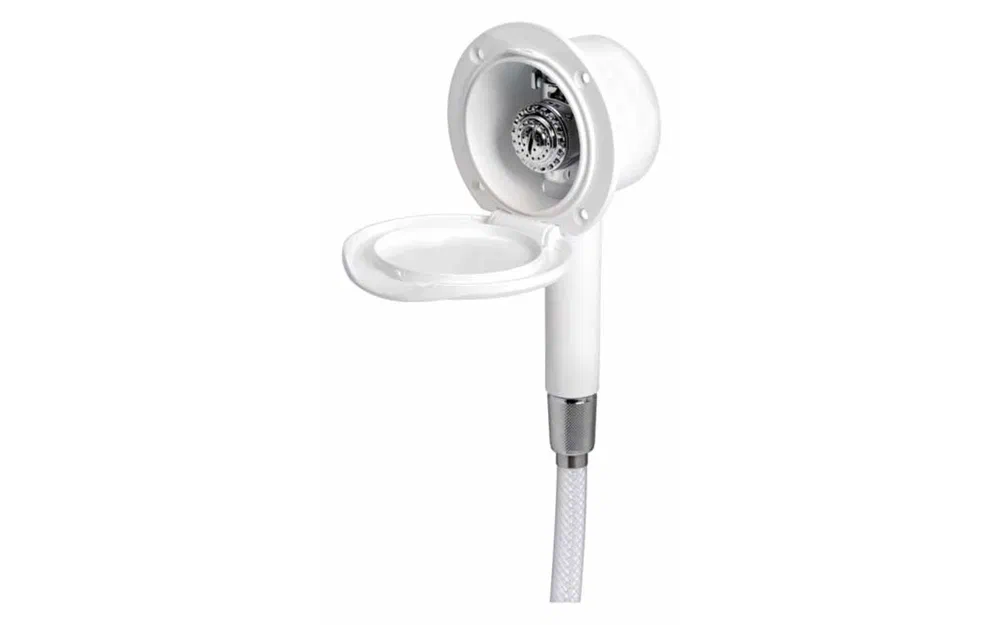 slider 0 Flexible de douche inox poli 4 m