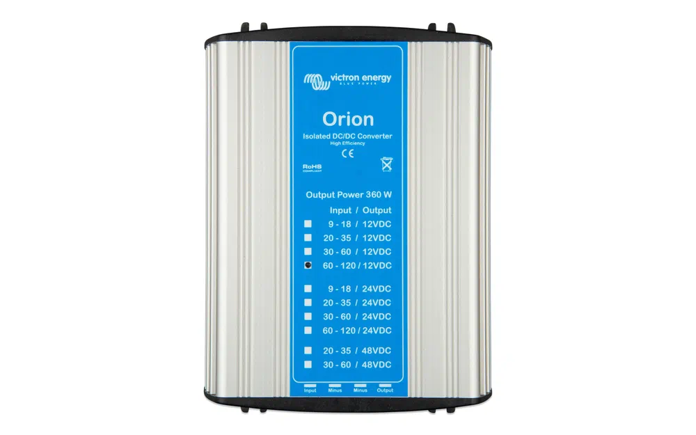 slider 0 Orion 110/24-360W convertisseur DC-DC à isolation galvanique