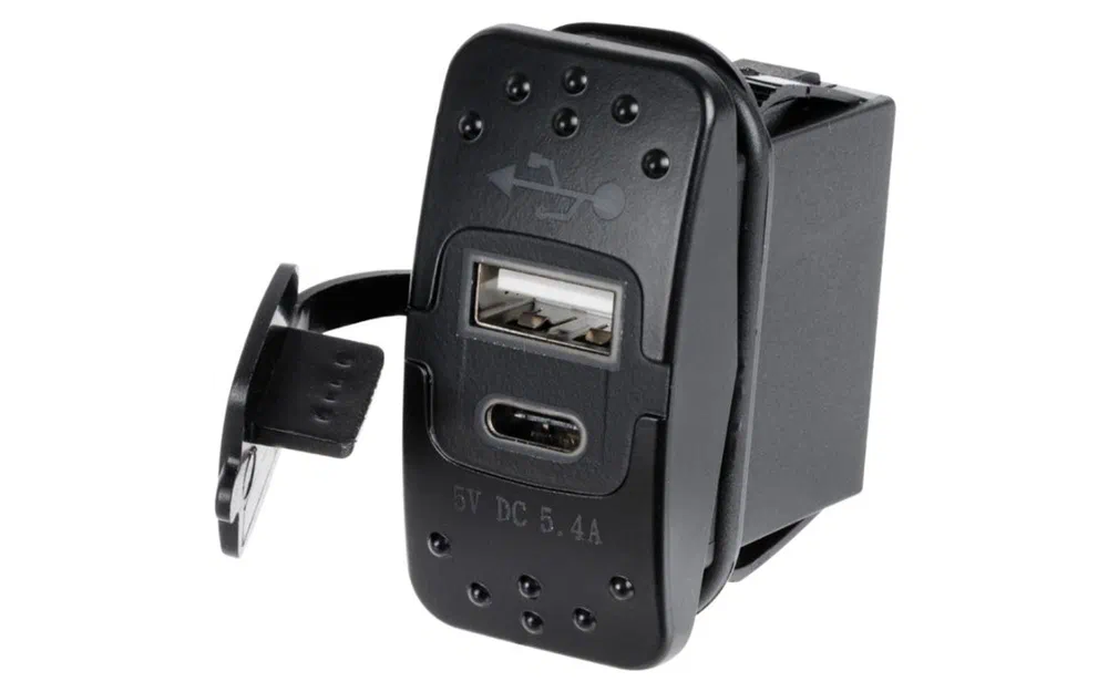 slider 0 Prise USB-A + USB-C pour Carling