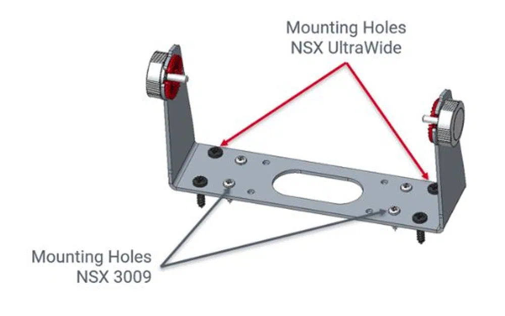 slider 0 support de montage NSX 3015UW
