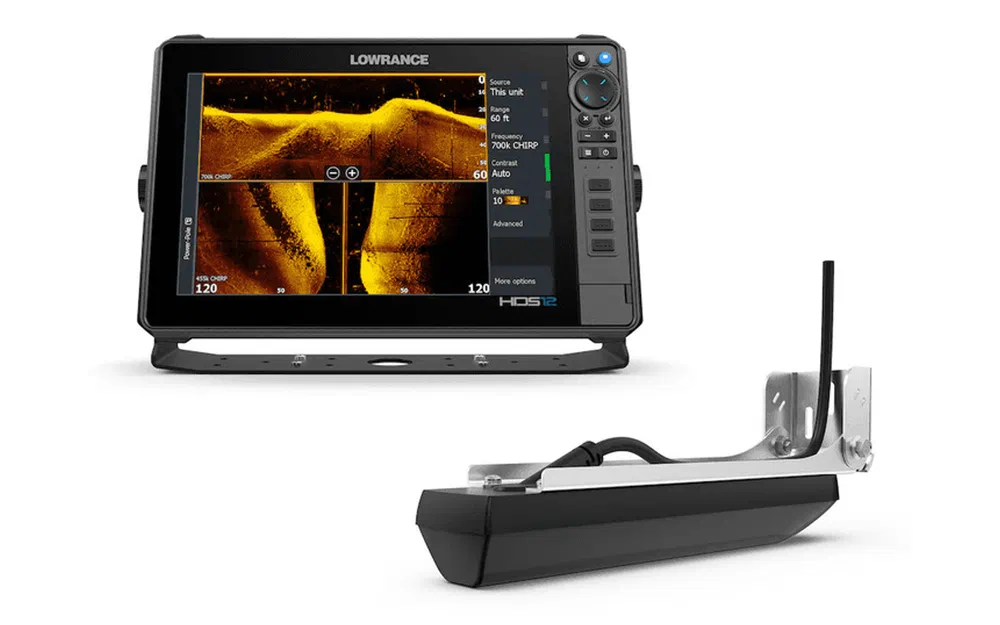 slider 0 HDS-12 PRO avec transducteur ActiveImaging™ HD 3-en-1