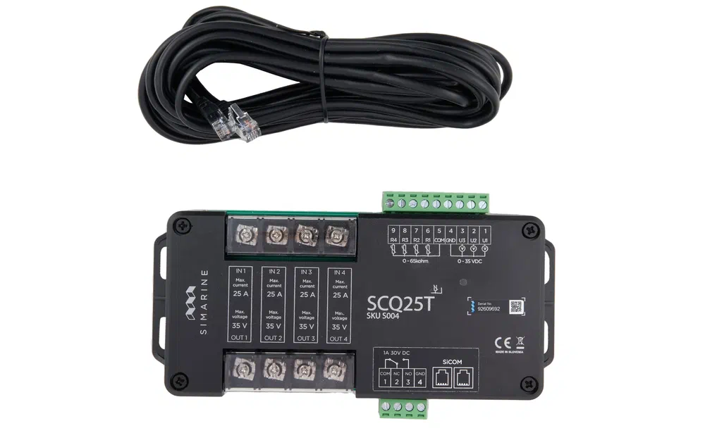 slider 0 SCQ25T quadro shunt + module de réservoir