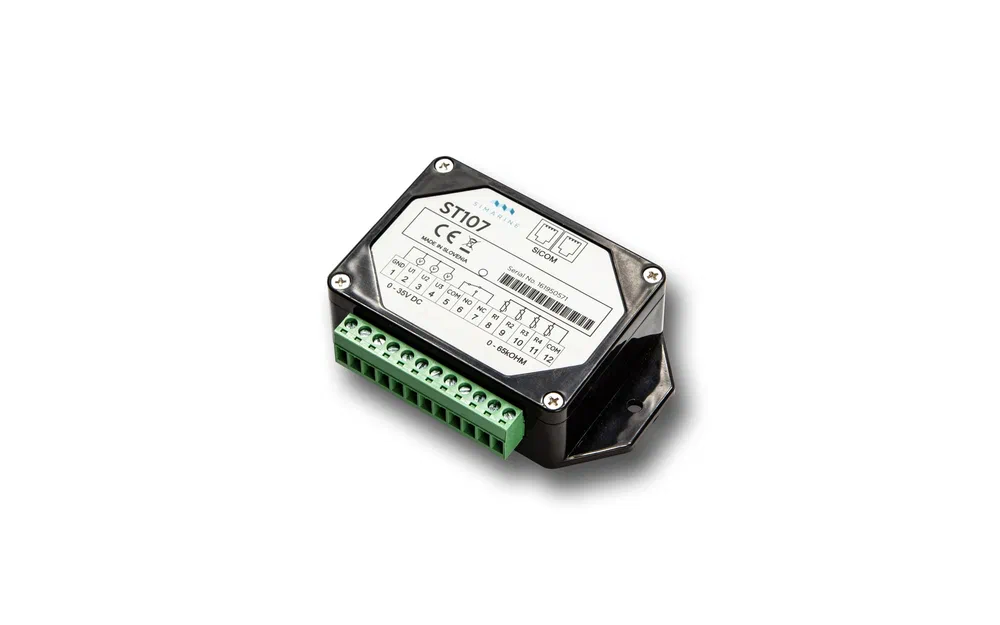 slider 0 Niveau de réservoir et module de tension ST107